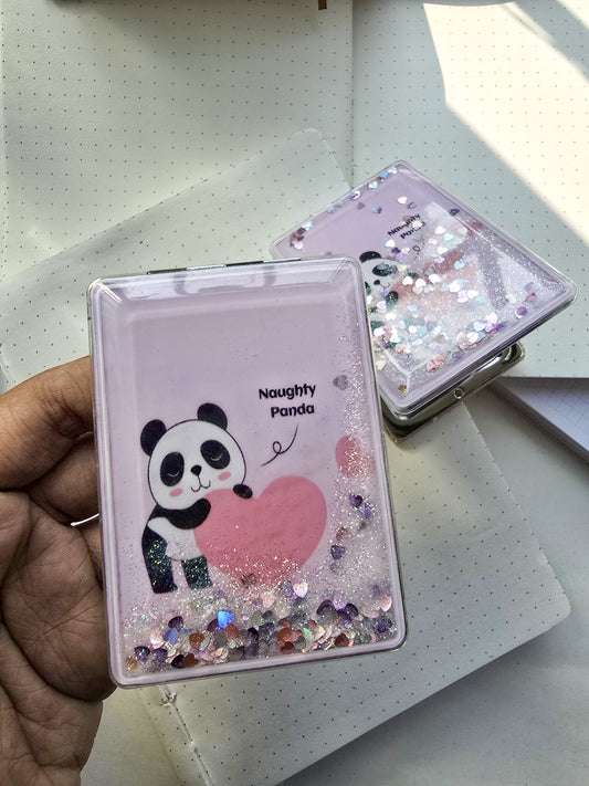 Kv8808k17 Naughty Panda Pocket Mirror