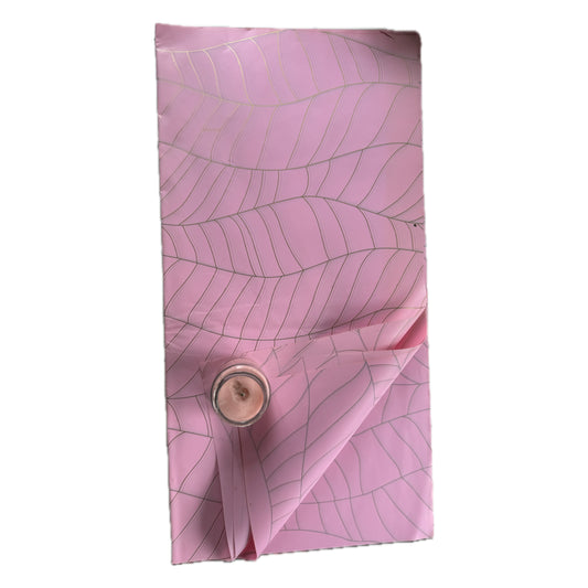5 Pcs Flower Gift Wrapping Paper pink spiral line
