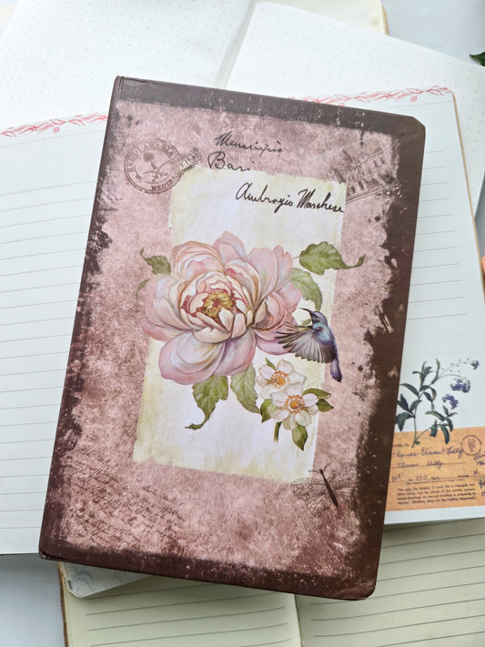 Vintage Style Diary | Vintage Collection 12.8*20 cm 128 pages