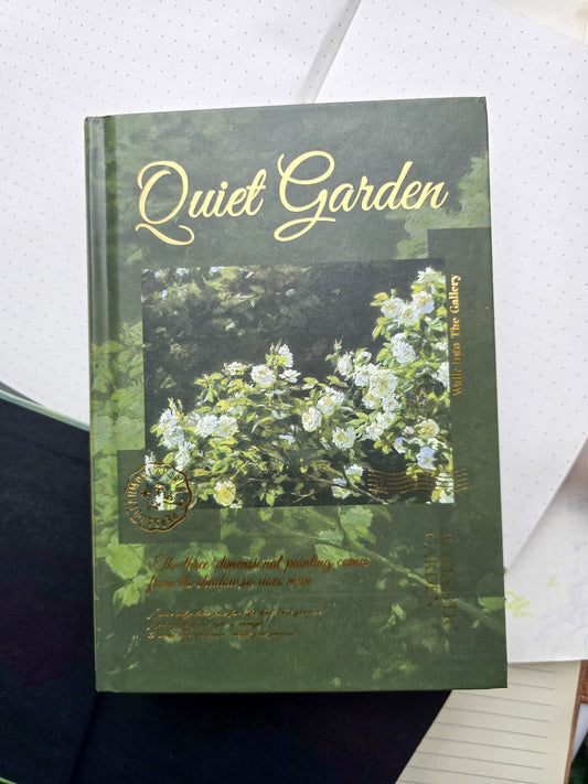 Vintage Style Diary | Quiet Garden 12.8*18.6 cm 128 pages