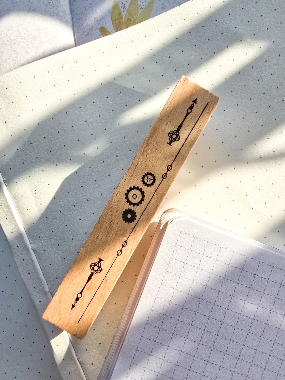 MGYJ602-1 Wooden Stamp Gear