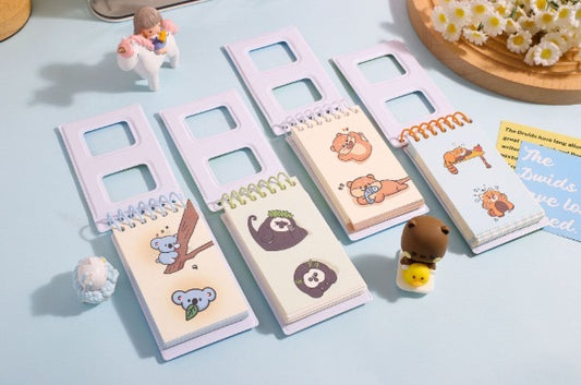 Jgxq Spiral Binding Notepad Kawaii | 8.3*10.7cm Random Design