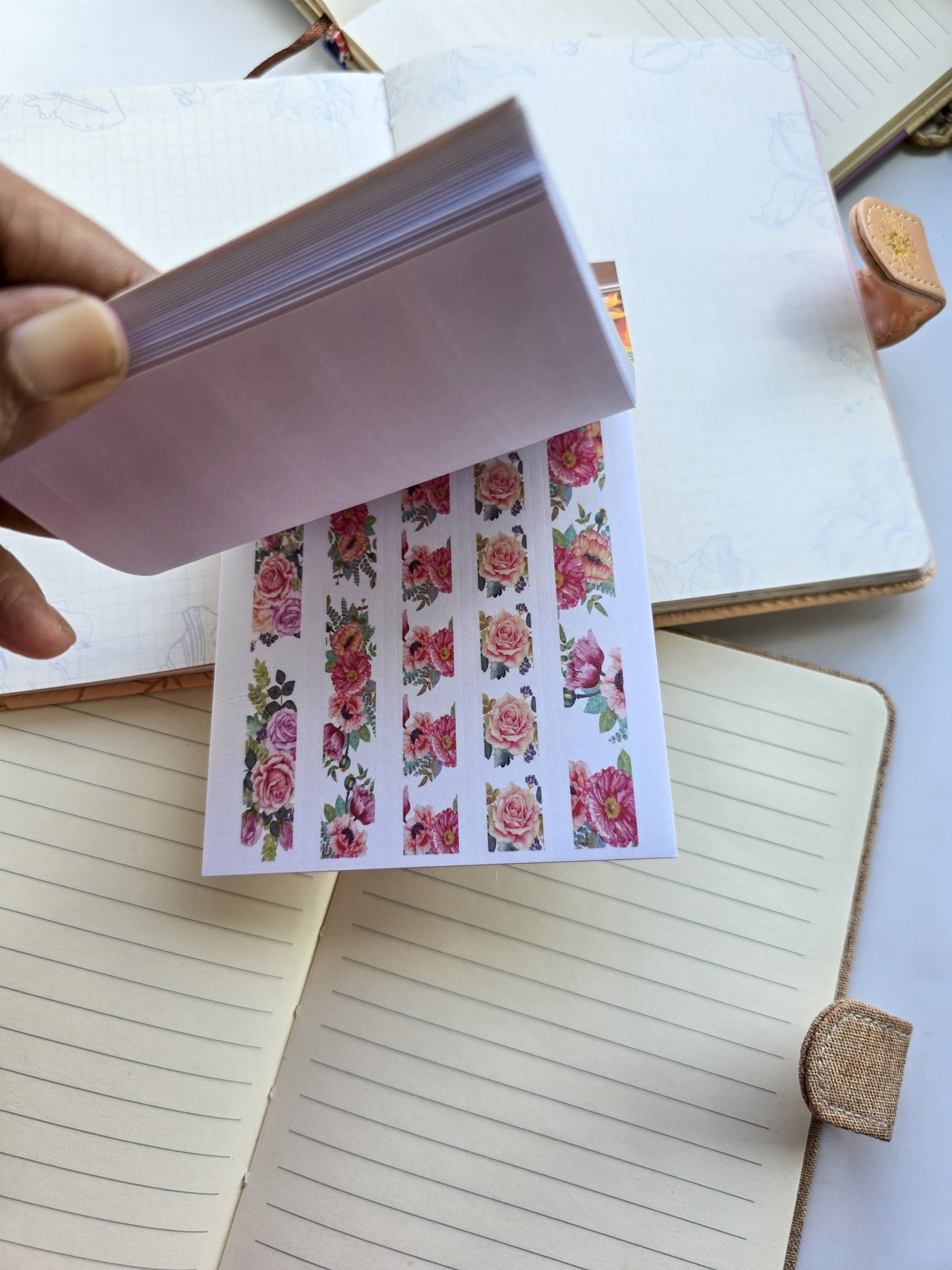 Smjsg402 Paper Sticker Book | Coffee Enjoyable | 20 Pages 100*145mm PreCut Sticker