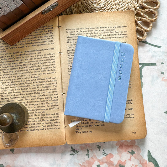 Single Color Mini Notebook 5801-1 blue  | Notebook A7 | Diary