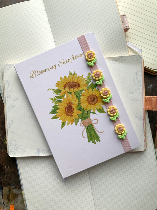 Blooming Sunflower Notebook|A5 Notebook Ruled| Hard Cover| BG-A5-12465-4|96 Pages