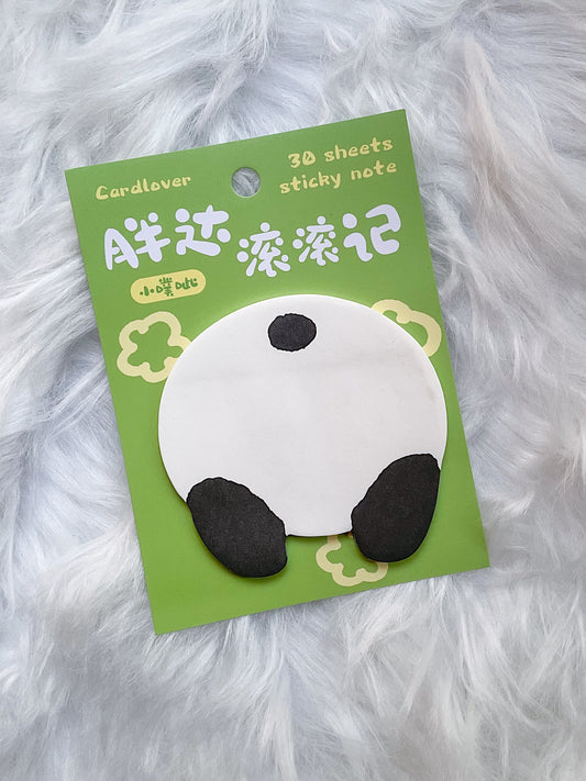 101MG02  | Cute Panda Sticky Note| 30 Sheets | 80*80mm