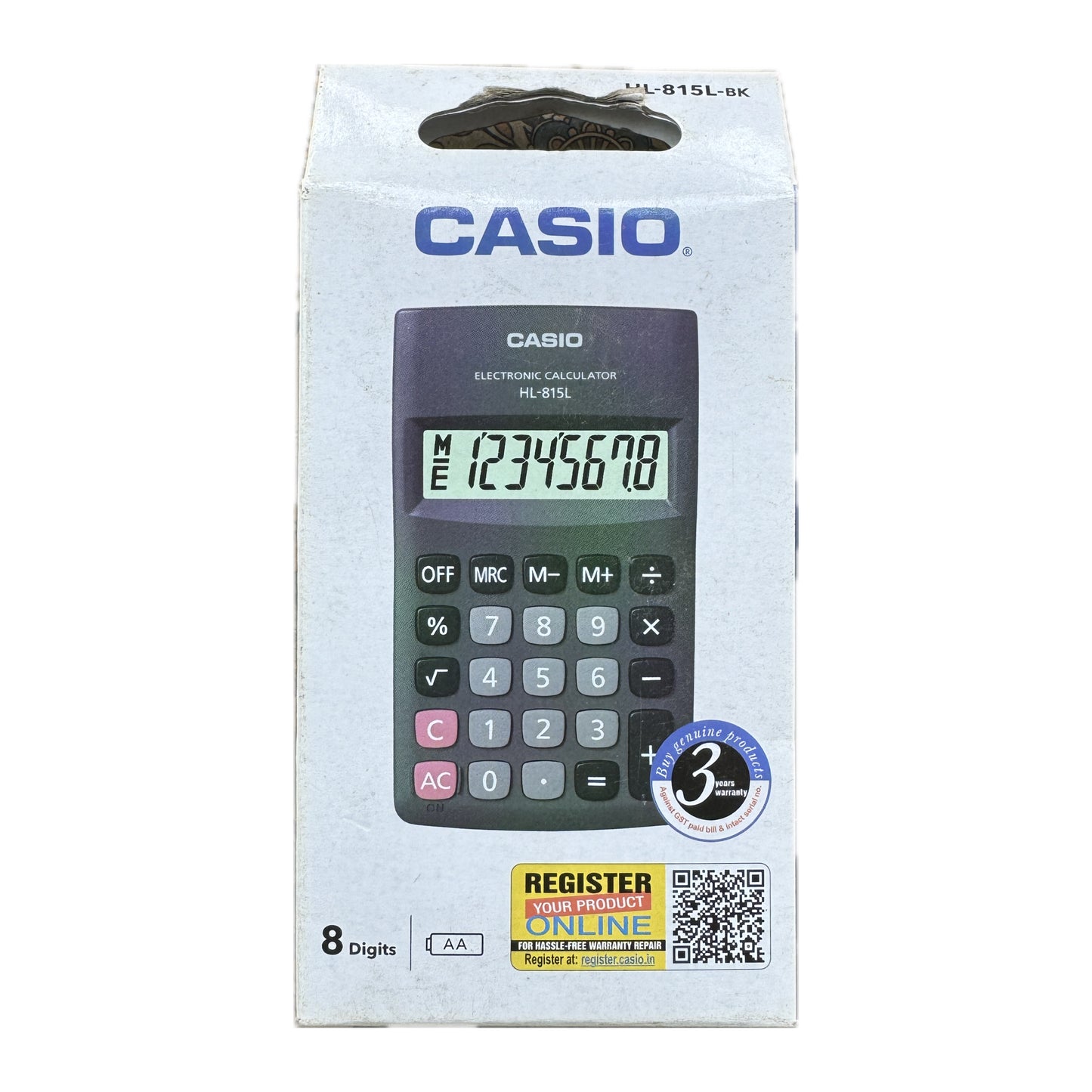 Casio calculator