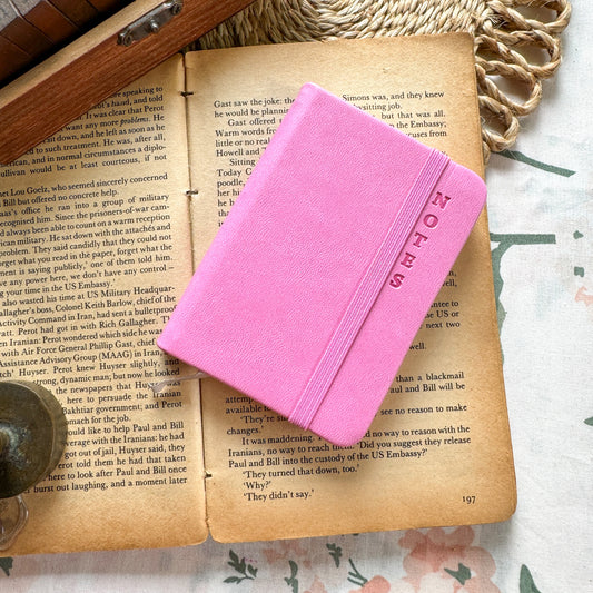 Single Color Mini Notebook 5801-1  pink | Notebook A7 | Diary