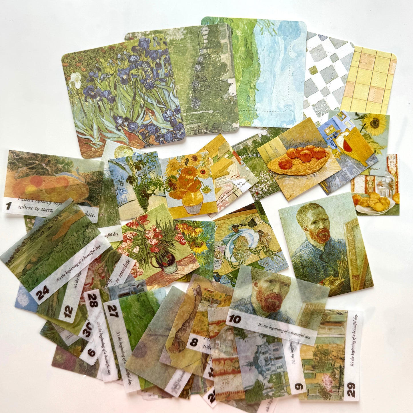 Van Gogh BQ2306CCE -A Diy Journal Kit 97Pcs