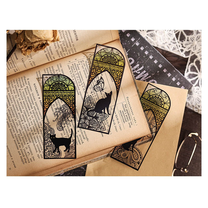 CCXM605 - bright star meow series of books pet bookmarks small gift ideas senior sense