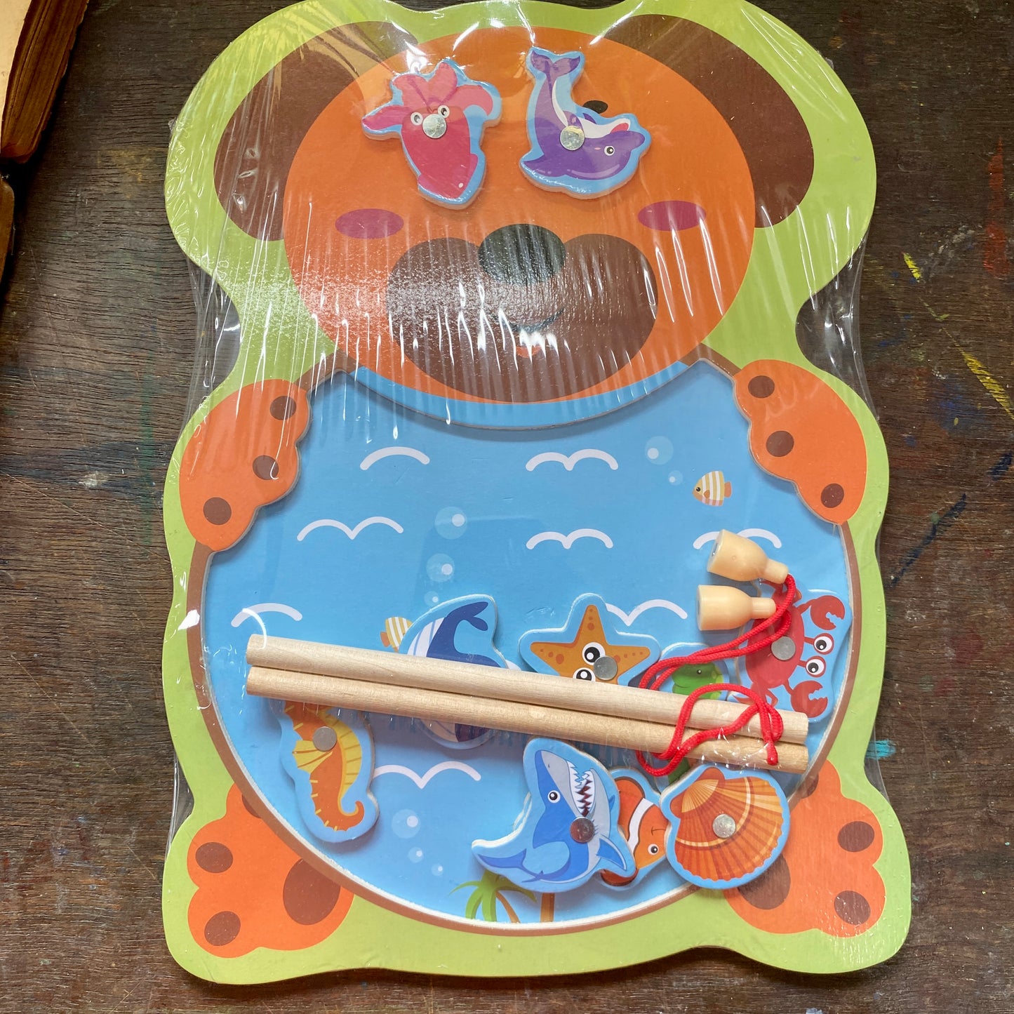 Wooden Magnet Toy Kids