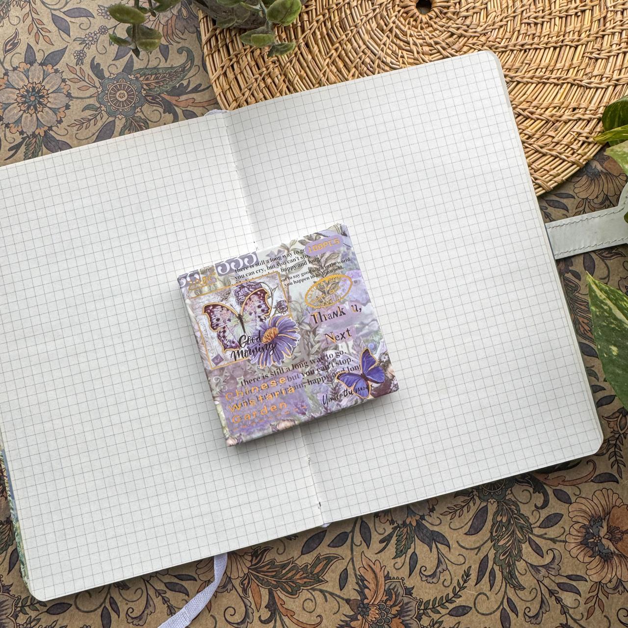 EYSY0403 -100 sheet sticker box| sticker candy heart langu series children cute sticker waterproof pet hand account diy film card