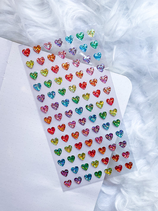 ZW-BQ1-8| Dazzle Sticker | 3D | Starts Sticker |