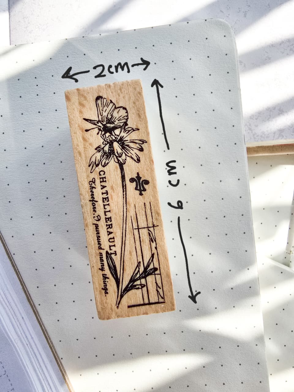 FHTY-2-01 Wooden Stamp