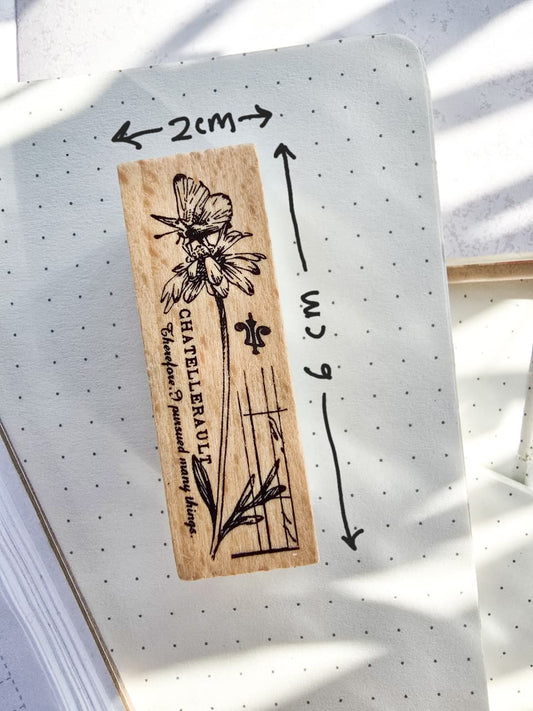 FHTY-2-01 Wooden Stamp