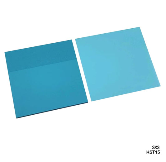 KST15 - 3x3inch Translucent Sticky Notes Plastic 50 Pcs