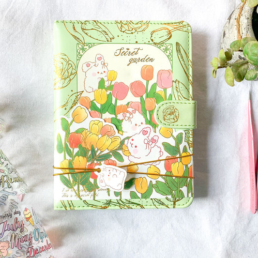 NB-36K-6067-3 Floral Kawaii Premium Notebook | Diary | Size: 12.4 X 16.8 cm
