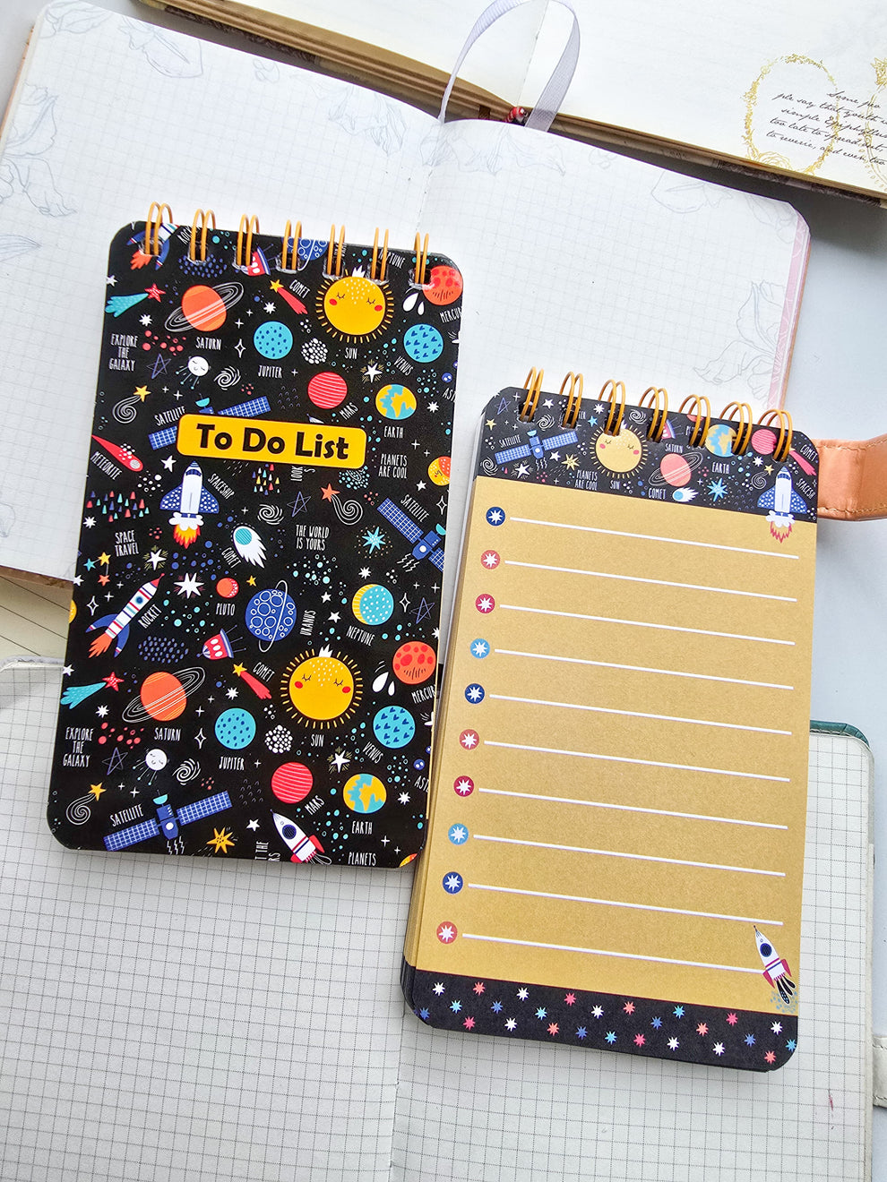 #2 To do Notepad | Spiral Binding | Cute Notepad | Daily Planner | Pla ...