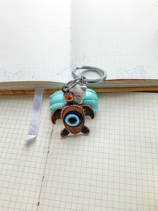 Turtle Evile Eye Keychain| HK