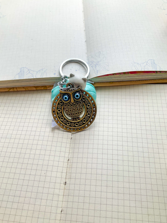 Evil Eye Owl Key chain| AK