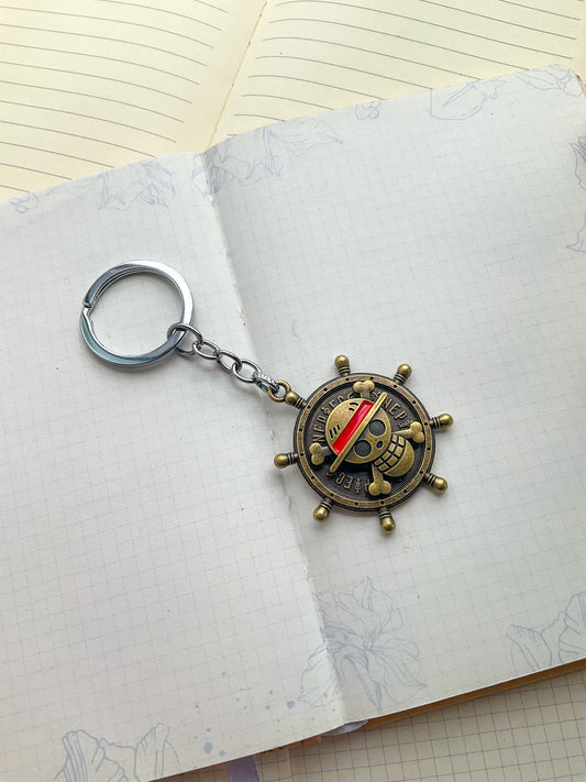 One Piece Spinner Keychain