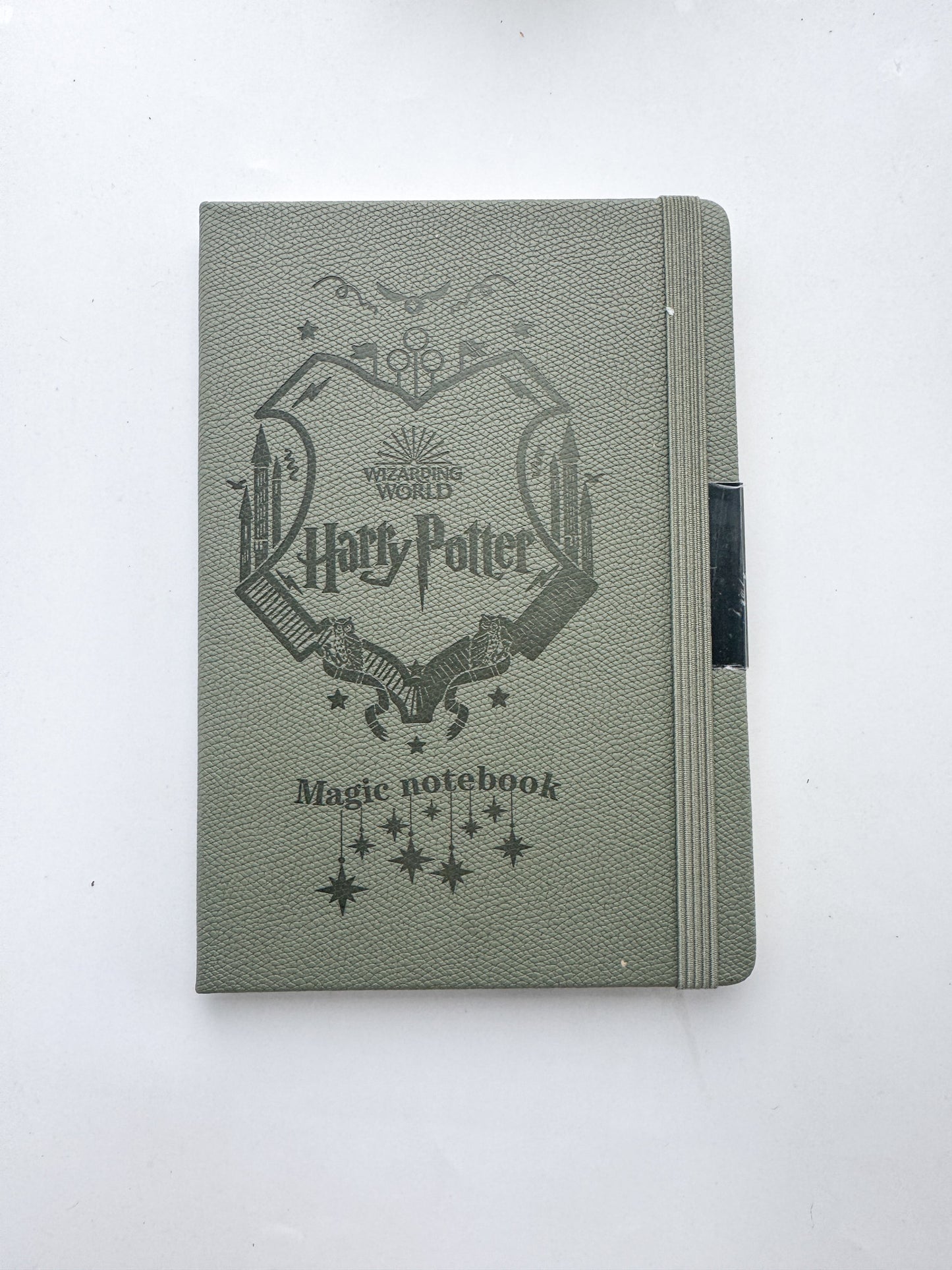 Harry Potter Diary | Green  Leather Finish A5