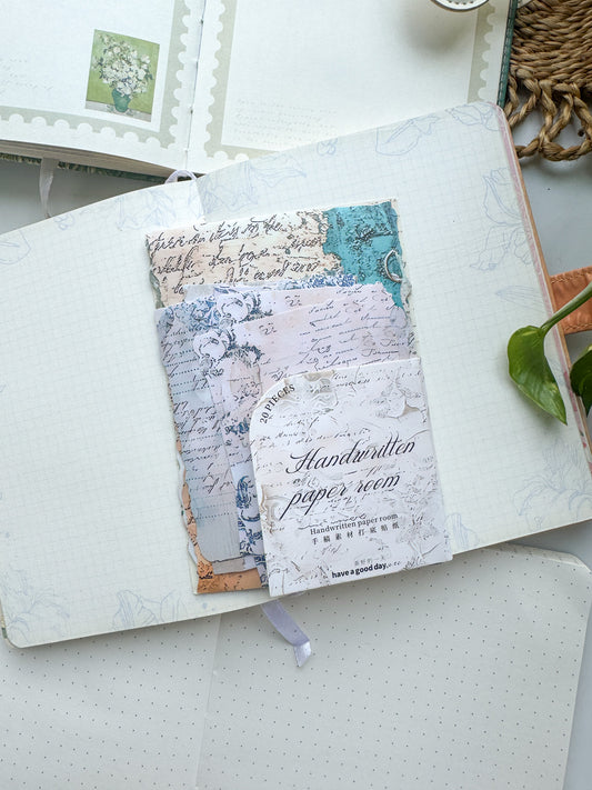 Sxzj001 Vintage Paper Pack | 20 pcs 100*140mm