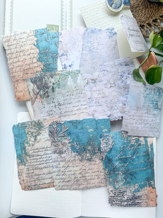 Sxzj001 Vintage Paper Pack | 20 pcs 100*140mm