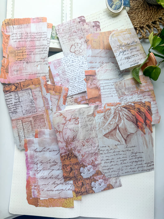 Sxzj002 Vintage Paper Pack | 20 pcs 100*140mm
