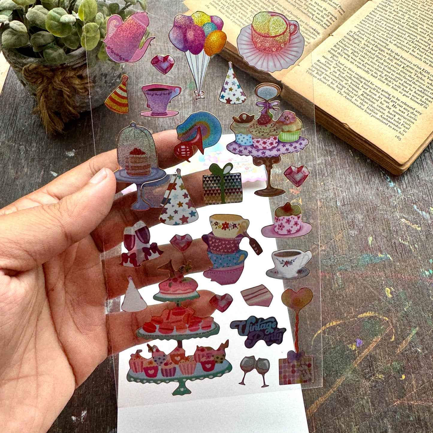 #1 Kawaii glitter sticker | Cute Stickes