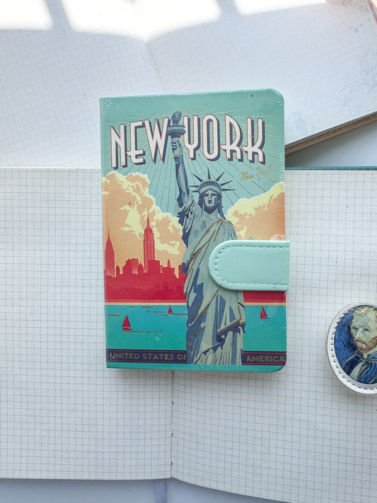 95014 Mini Magnetic Diary A6 260 pages 14*9cm
