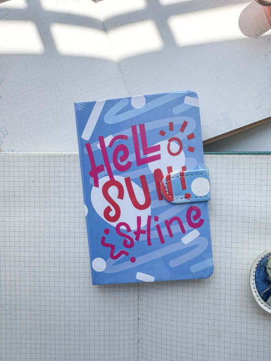85005 Mini Magnetic Diary A6 260 pages 14*9cm