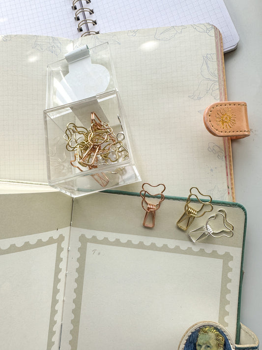 Syzj7221 Cute Clip Set of 12 | 3 Different colours. 5*5mm