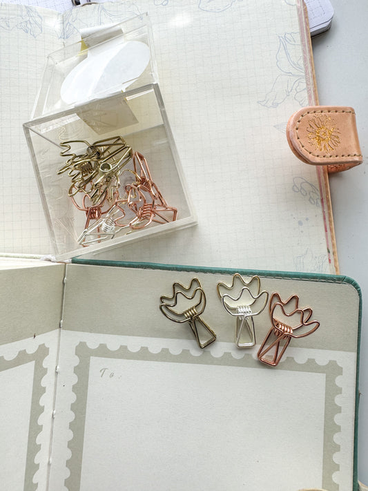 Syzj7221 Cute Clip Set of 12 | 3 Different colours. 5*5mm
