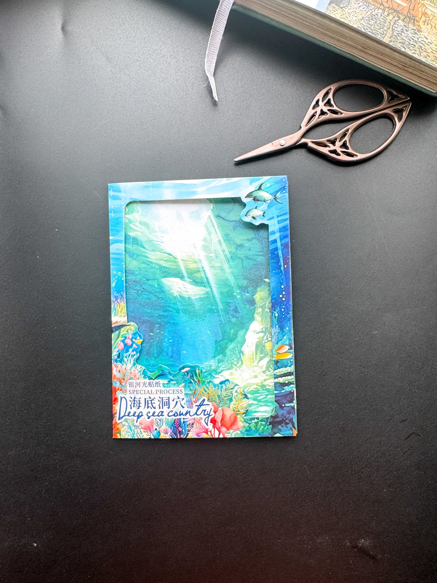 MHD-SHGD003-Sea Theme Paper Sticker 5 Sheets |100X140mm