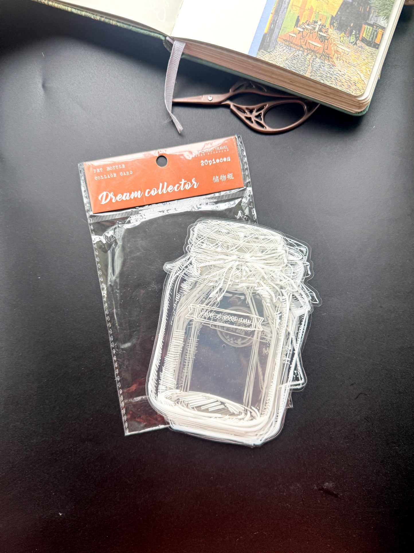 Rmlm005 Transparent Jar Sticker | Dream Collector series | 4*5 20 pcs. 95*140mm