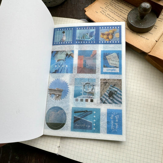 KQ990IT Paper Cutout & Sticker Book with Paper Sticker Pet Sticker | 20 Sheets | Sticker Booklet