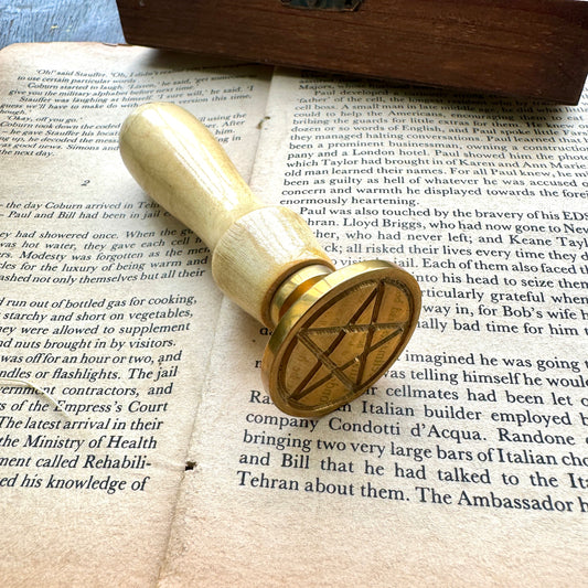 Star - Seal Wax Stamp with Holder