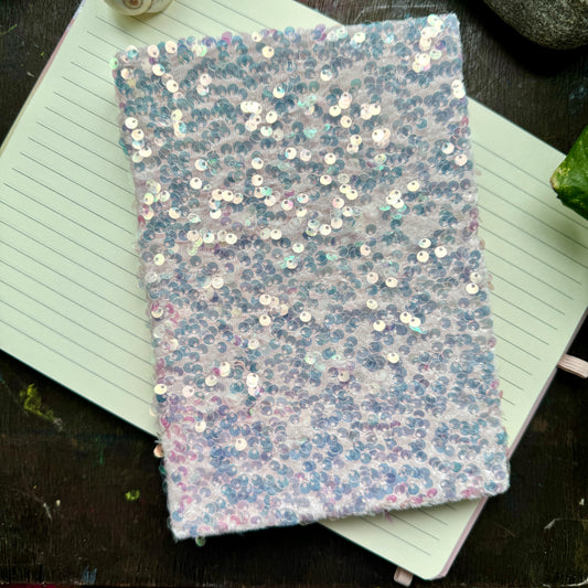 A5  Sequins Notebook Light Purple