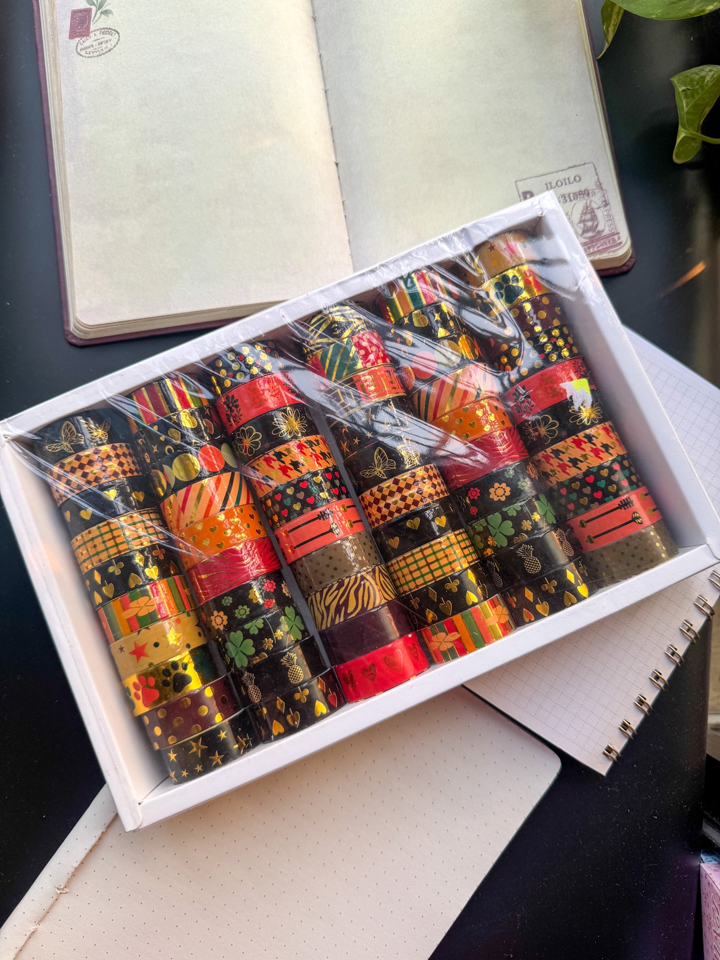 10 pcs Plastic Tape For School Projects | Random | MG7835D