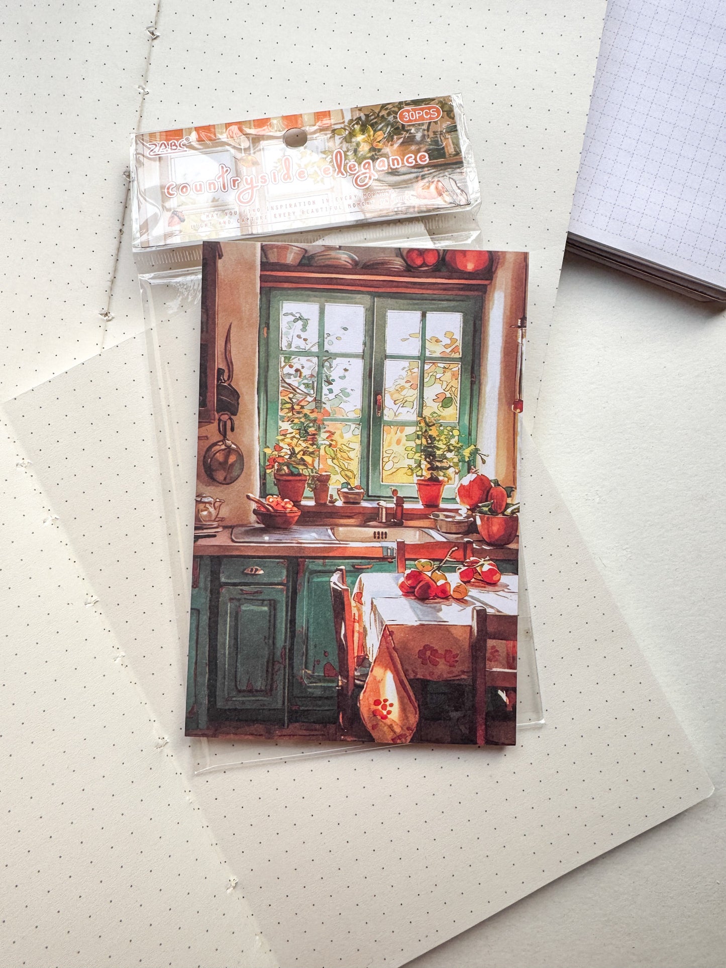 Cxyx-601 Countryside Elegance Vintage Paper Pack | 30 pcs