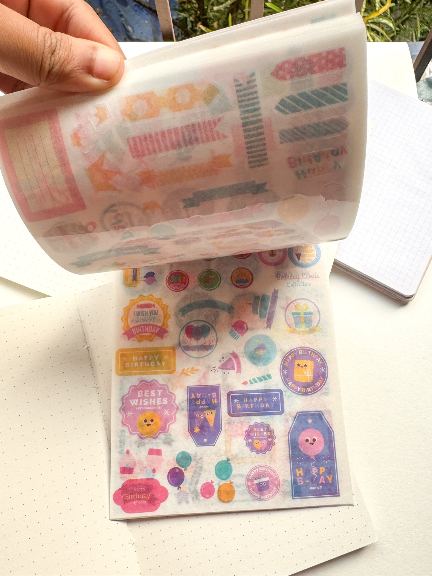 Sqhjb403 Gorgeous Celebration Deco Sticker Book | 24 pages