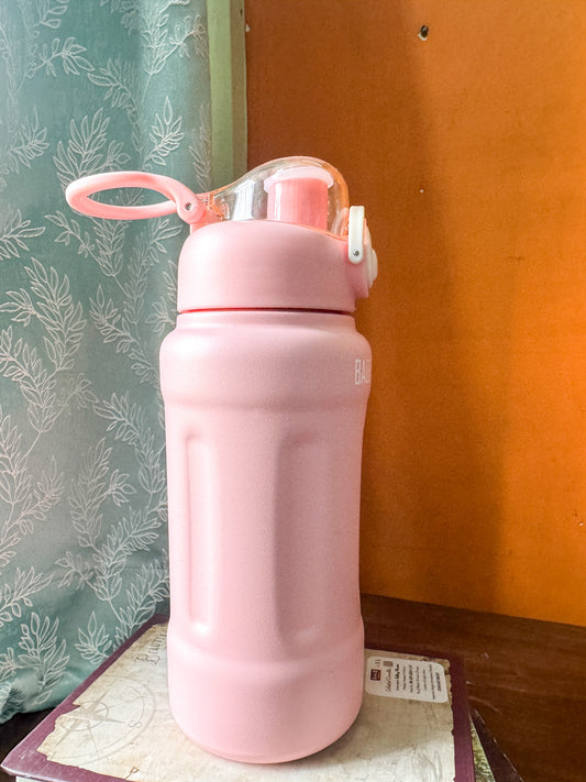 Metal Water Bottle Absolute Premium Quality Pink