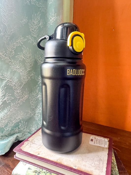 Metal Water Bottle Absolute Premium Quality Black