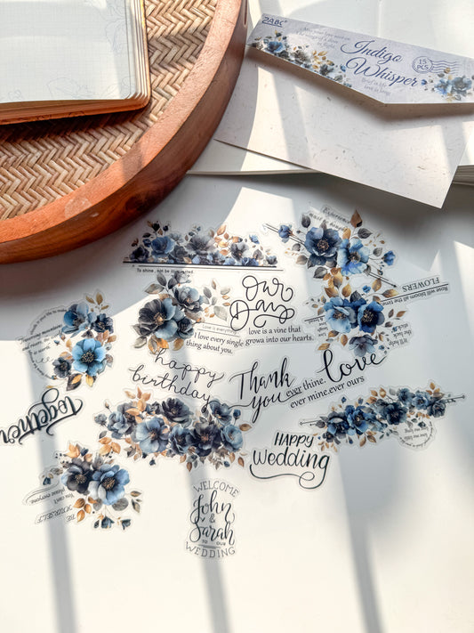 Tysy601 Prism Wander Transparent Pet Sticker | 15 pcs