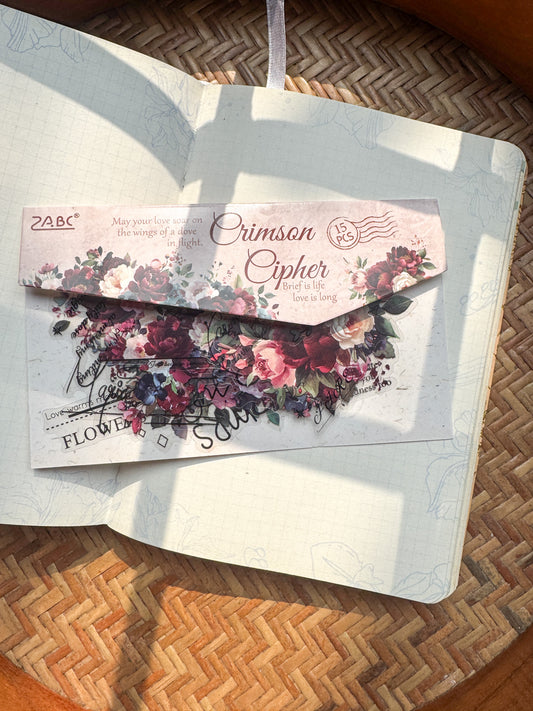 Tysy604 Prism Wander Transparent Pet Sticker | 15 pcs