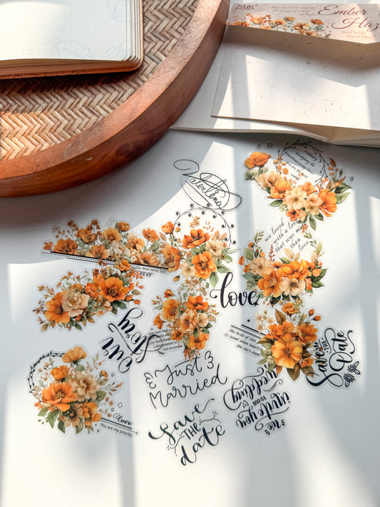 Tysy603 Prism Wander Transparent Pet Sticker | 15 pcs