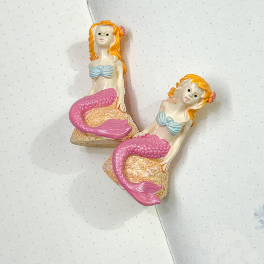 2 Pcs Mermaid Miniature Model MTR473 B