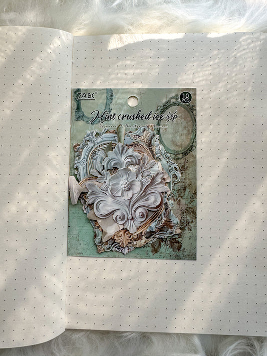 Yzof401 Frame Stone Model Chipboard Material | 10 Pcs