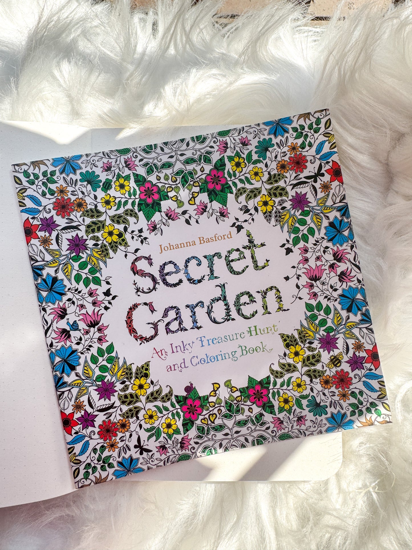 The Enchanted Forest Coloring Canvas Line Drawn Book | 24 pics Random Design